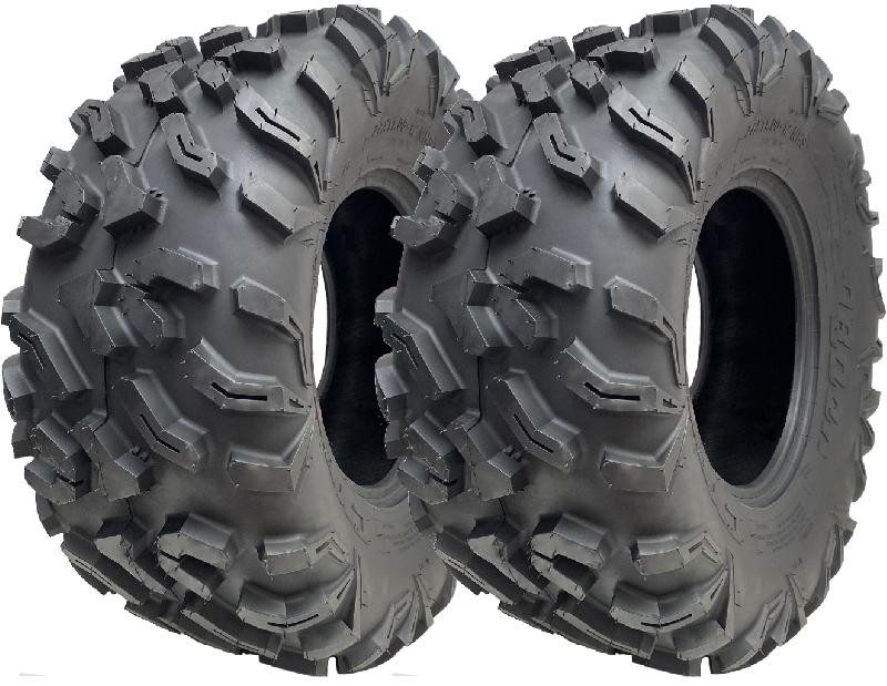 27x11.00-12 (275/70-12) 8ply ATV Tyre P0359 OBOR Cypress 76J Tubeless (Set of 2)_0