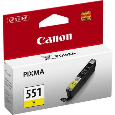 Canon CLI-551 Cartouche d'encre authentique (6511B001) - Jaune_0