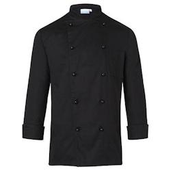 KARLOWSKY Veste de cuisine mixte, manches longues, noir XL - XL noir 4040857916587_0