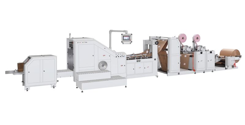 Lsb-450d + tp machine de fabrication de sacs en papier à poignée de poinçonnage entièrement automatique_0