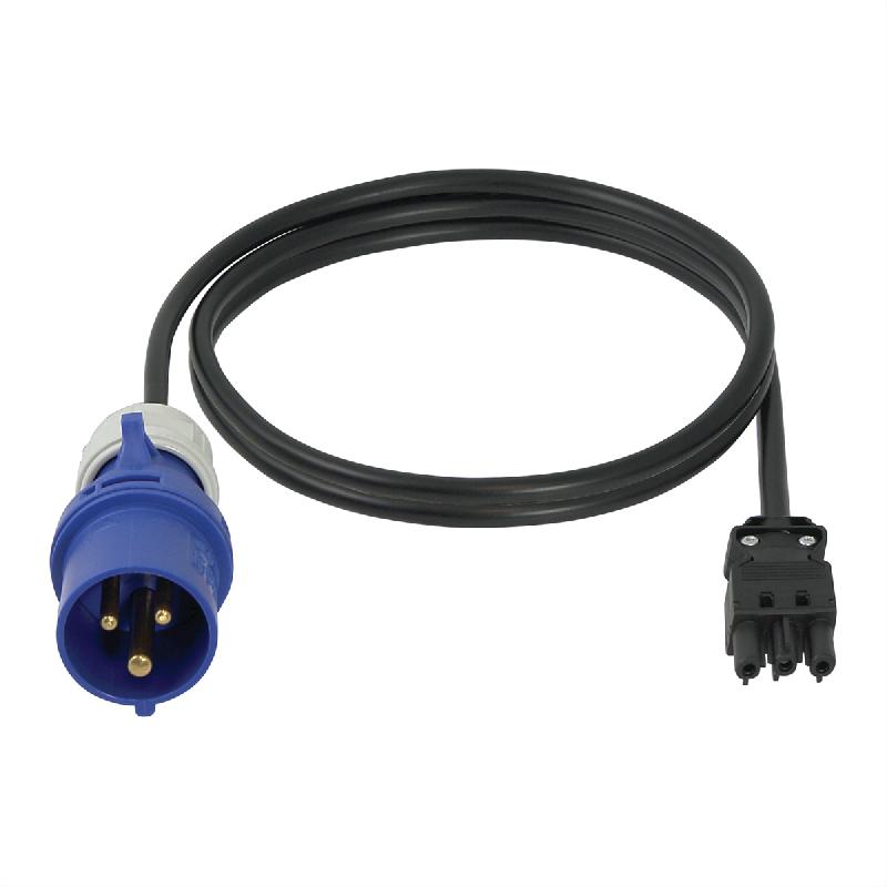 Câbles de raccordement SCHROFF Wieland® pour réglette de prises, GST18, 2.5 m, IEC 60309_0