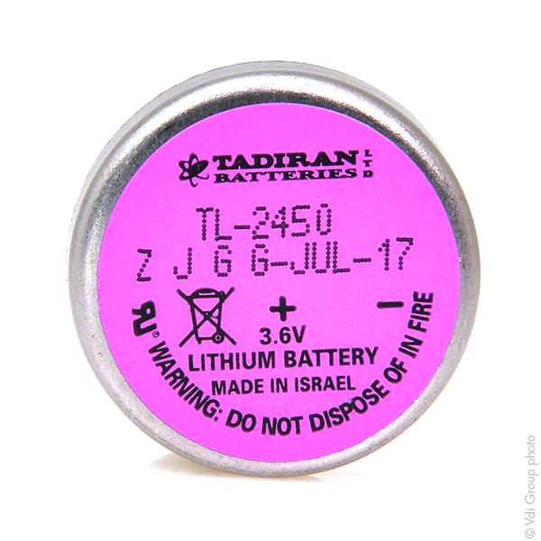 PILE LITHIUM TL-2450 3.6V 550MAH P2_0