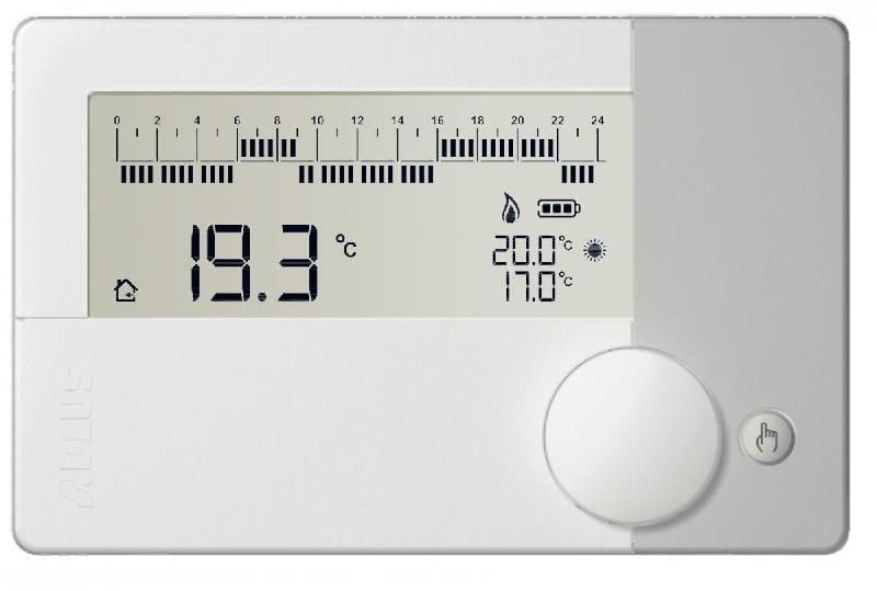 Thermostat TP2-3 horloge hebdo programmable 7 jours avec affichage digital - SPLUS - 1222143_0