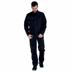 Lafont - Pantalon de travail coton majoritaire BASALTE Noir Taille M - M noir 3609705764803_0