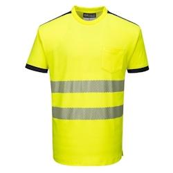 Portwest - Tee-shirt manches courtes PW3 HV Jaune / Noir Taille 3XL - XXXL 5036108287970_0