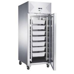 Armoire réfrigérée positive 1 porte pleine 600 L - Inox - AA6PF_0