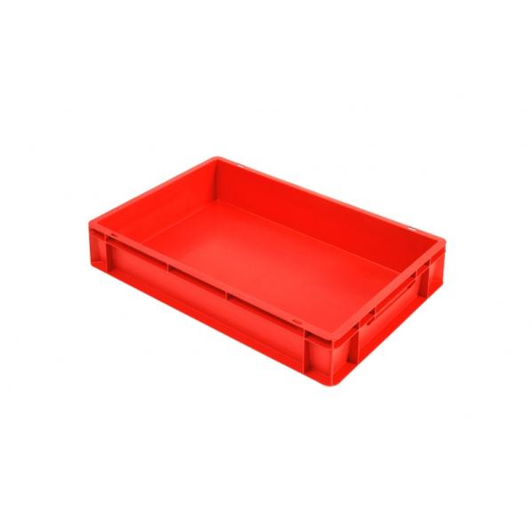 Bac norme europe couleur 600 x 400 x 120 mm Rouge_0