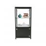 Vitrine Exposition LED H.90 x largeur 45 x profondeur 45 cm - Noir R?: 2228417_0