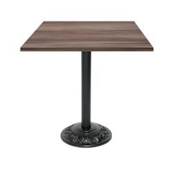 Restootab - Table style bistrot 70x70cm chene montagne - marron TB-VRS-7070M-CH.MON_0