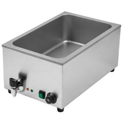 Bain-Marie Professionnel GN 1/1 avec Vidange - Dynasteel - 3760362396506_0