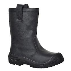 Portwest - Bottes de sécurité avec sur embout RIGGER S3 CI Noir Taille 47 - 47 noir matière synthétique 5036108221035_0