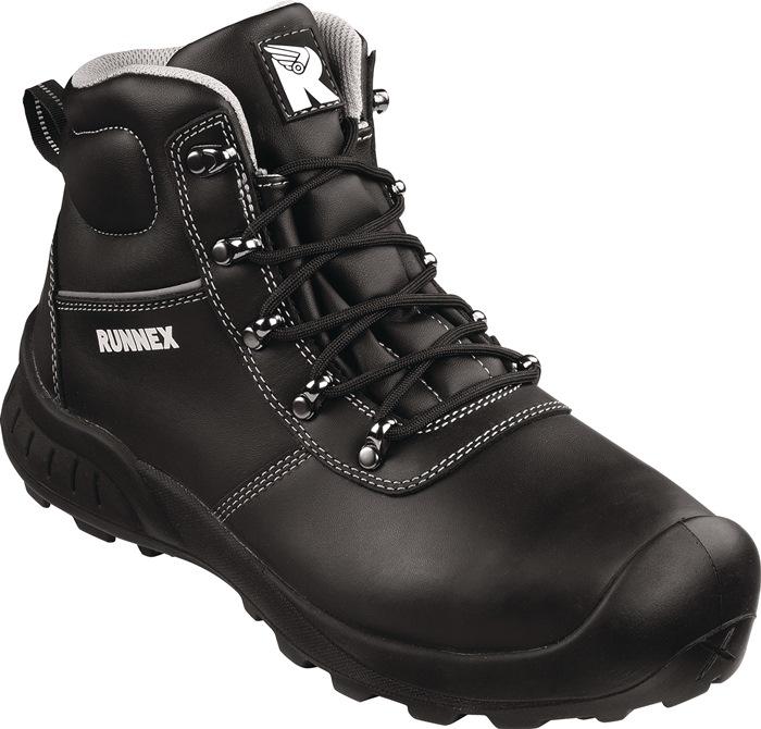 Botte de sécurité TeamStar 5310 pointure 46 noire/grise S3 SRC EN ISO 20345 cuir lisse RUNNEX_0