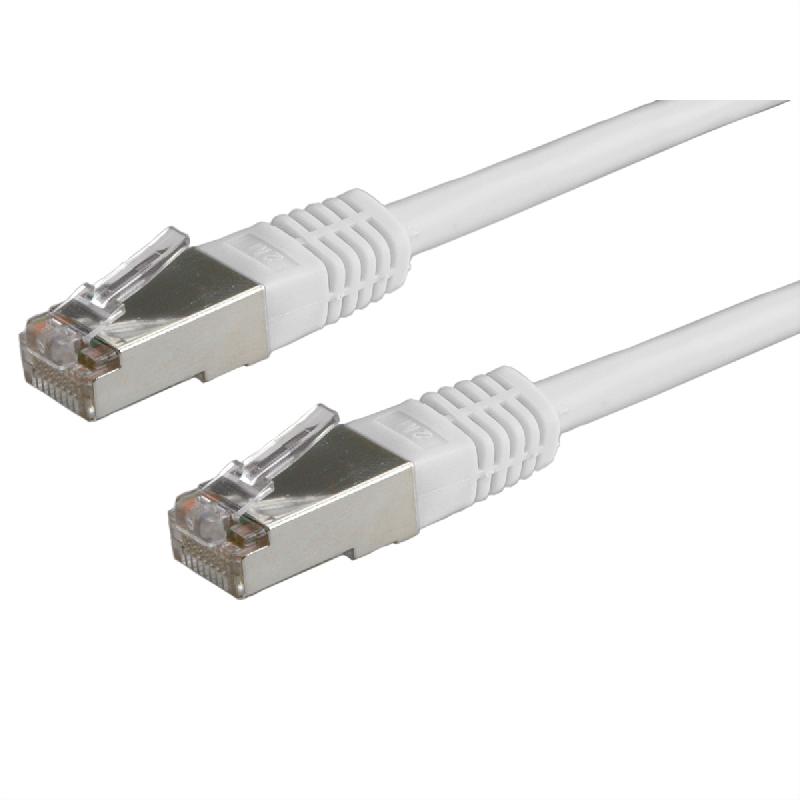 Cordon ROLINE Cat.5e (Classe D) S/FTP AWG26, gris, 3 m_0