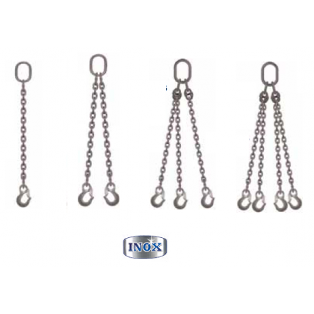 ELINGUES CHAINE INOX 316 1, 2, 3 & 4 brins Référence 4260/4348_0