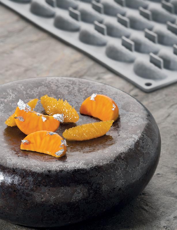 Mandarin - Moule en silicone Gourmand Horeca Pavoni Italia - 30 empreintes_0
