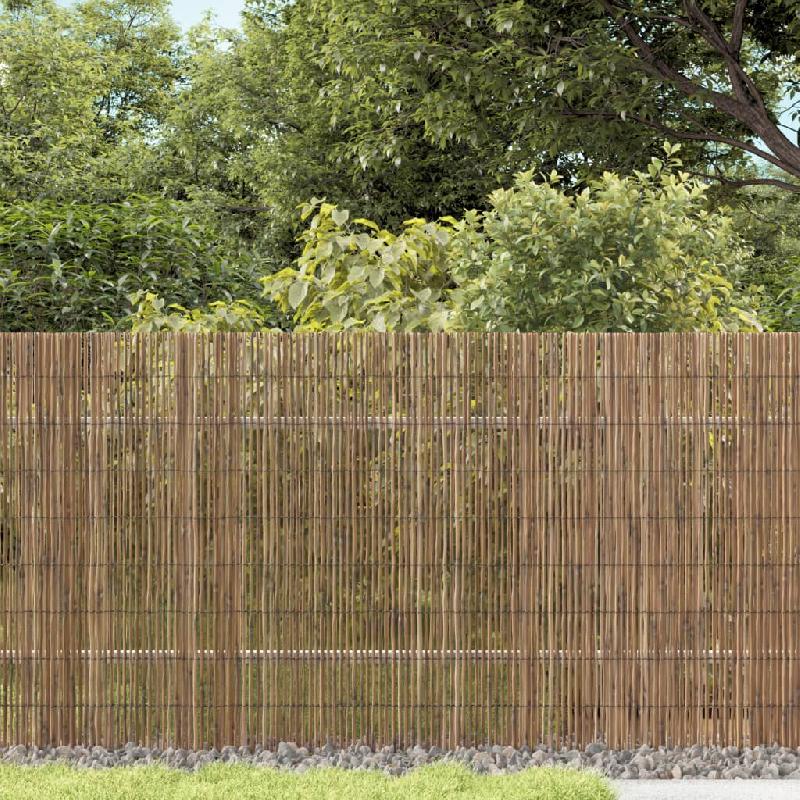 Vidaxl clôture de jardin 600x80 cm roseau 365758_0