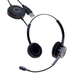 Dacomex Micro-casque UC USB-A Pearl Blue binaural - DXUA-ACN2SPK_0