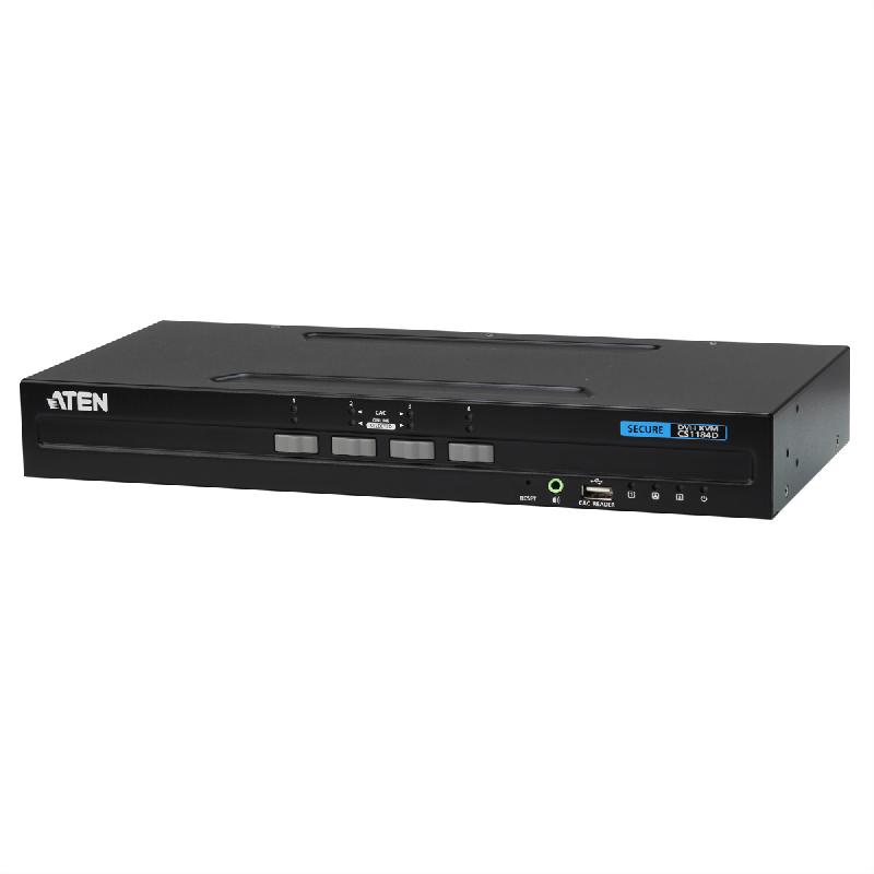 ATEN CS1184D Commutateur KVM sécurisé DVI USB à 4 ports_0
