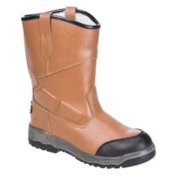 Portwest - Bottes de sécurité fourrées RIGGER PRO S3 CI Marron Taille 47 - 47 marron matière synthétique 5036108274987_0