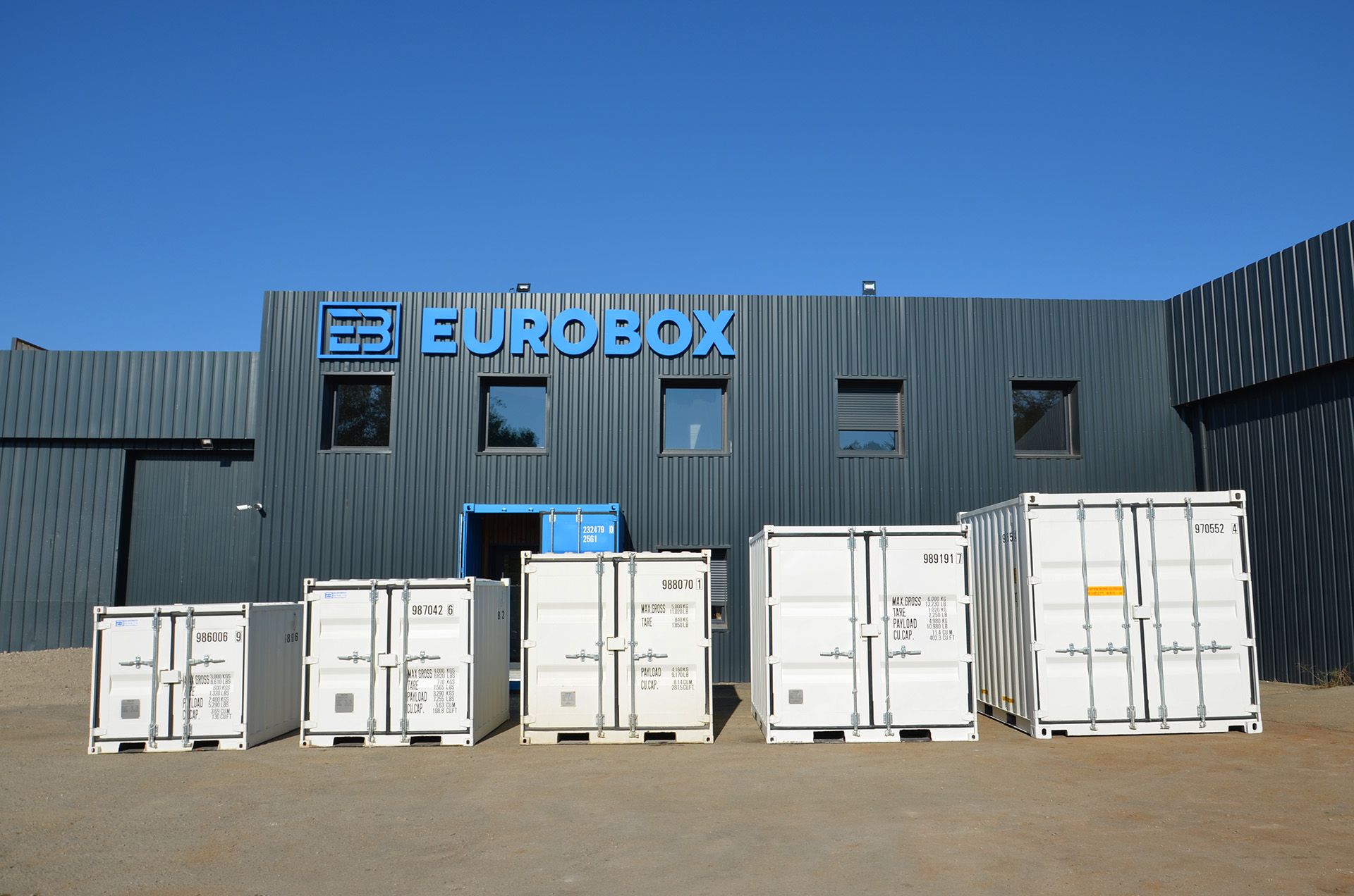 Container de stockage flexible, transportable de 6 à 15 pieds résistant à l'effraction et aux intempéries - eurobox_0