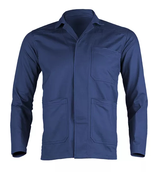 Veste - 65% PES/35% CO 245g/m2 - Bleu Royal - Référence : 8INJA_0