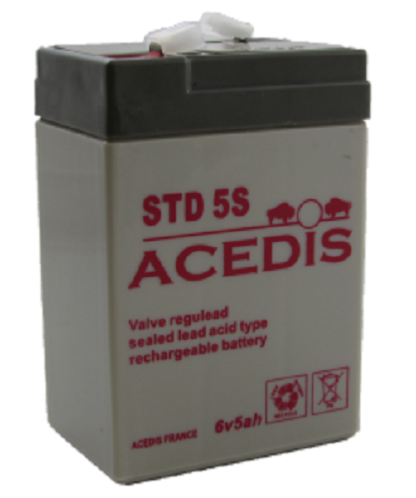 Batterie ACEDIS STD 5S 6v 5ah_0