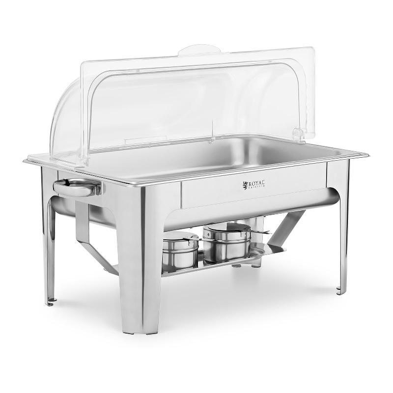 CHAFING DISH 8,5 LITRES BASE LARGE ACIER INOXYDABLE 14_0004227_0