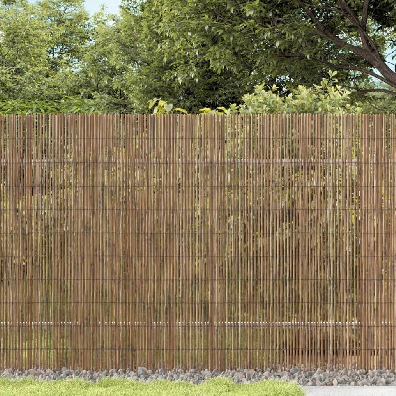 Vidaxl clôture de jardin 400x100 cm roseau 365748_0