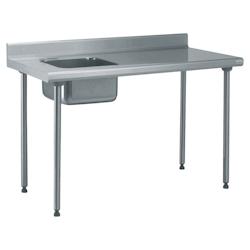 Tournus Equipement Table inox du chef adossée longueur 1800 Tournus - 404756 - plastique 404756_0