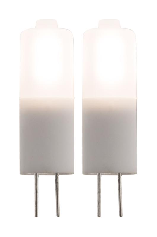 Lot de 2 pépites LED G4 - 1.5W - Blanc chaud - 100 Lumen - 3000K - A+ - Zenitech_0