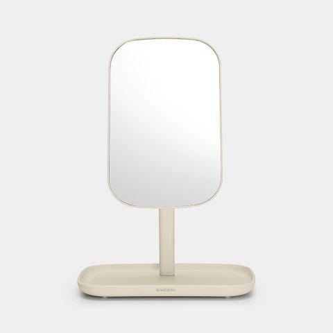 Miroir Brabantia ReNew avec Plateau de Rangement - Soft Beige - UGS223488_0