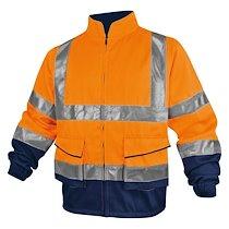 Veste de travail haute visibilité orange fluo - XL_0