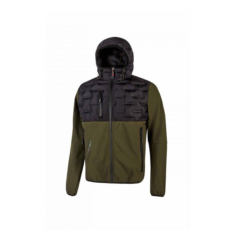 Veste Soft Shell Spock Dark Green U-Power | FU213DG_0