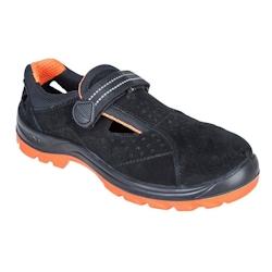 Portwest - Sandales de sécurité OBRA Steelite S1 Noir Taille 44 - 44 matière synthétique 5036108311392_0