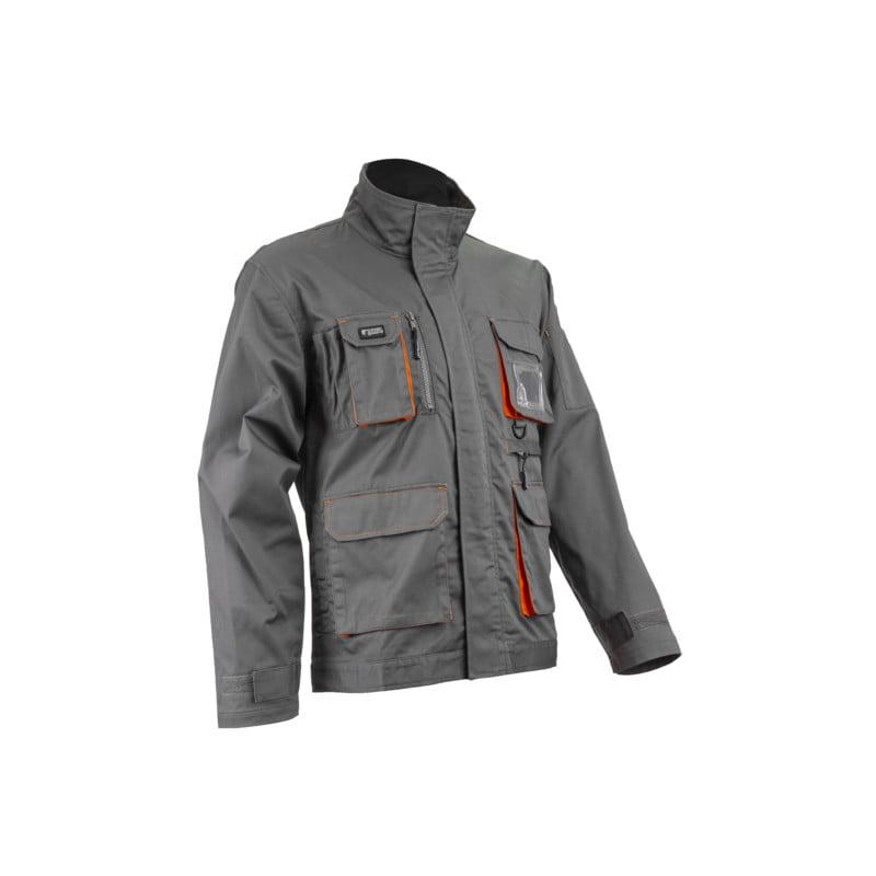 Veste - paddock ii - 60% co/40% pes 245g/m2 - gris/orange - COVERGUARD | 5pav150_0