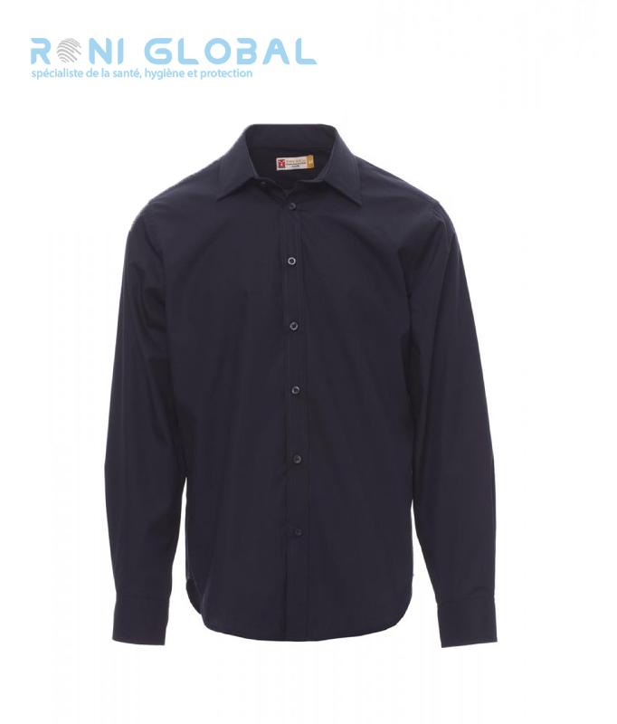 CHEMISE DE TRAVAIL HOMME MANCHES LONGUES, COUPE DROITE, EN COTON ET POLYESTER - BRIGHTON PAYPER_0