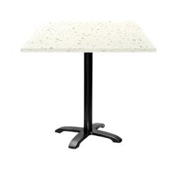 Restootab - Table 70x70cm - modèle Bazila terrazzo cassata - blanc fonte 3760371512065_0