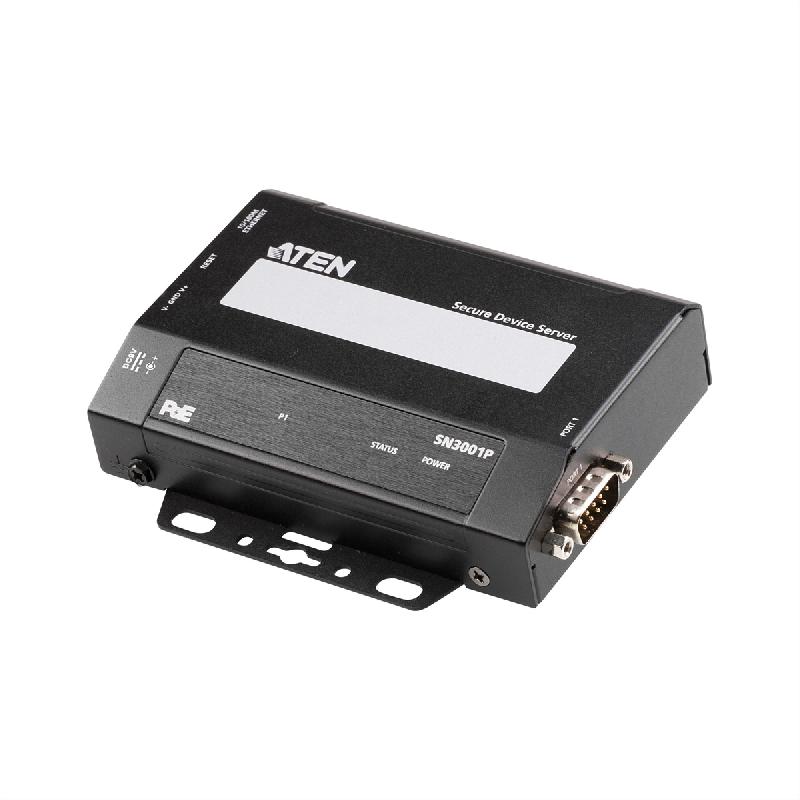 ATEN SN3001P Serveur de périphériques sécurisés RS-232 à 1 port avec PoE_0