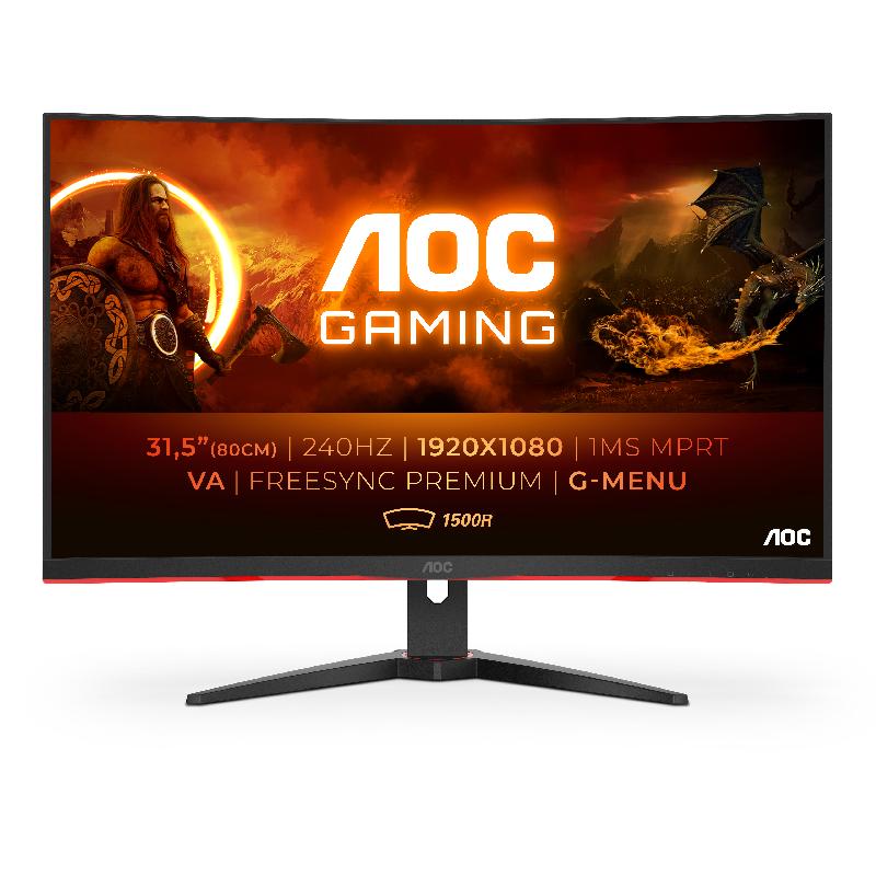 AOC G2 C32G2ZE/BK écran plat de PC 80 cm (31.5