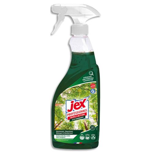 Jex professionnel spray 750 ml 4 en 1 nettoie dégraisse désinfecte parfum forêt des landes multi-surfaces_0