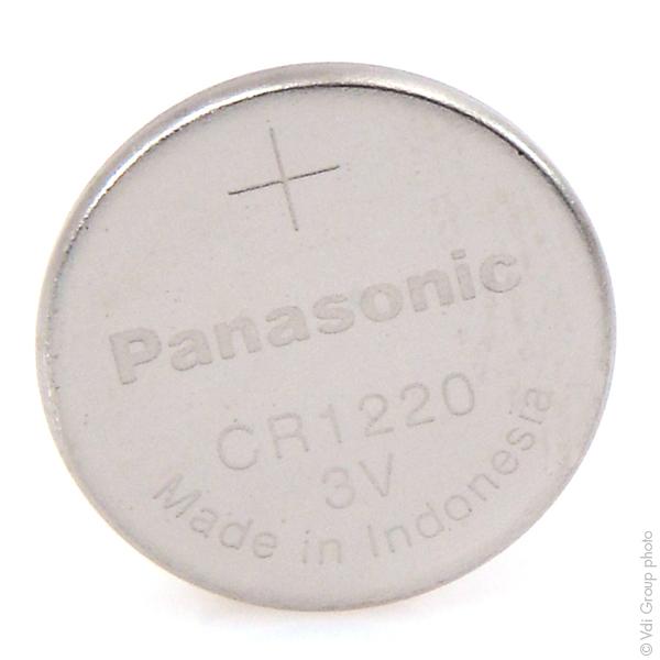 PILE BOUTON LITHIUM CR1220/BN PANASONIC 3V 35MAH_0