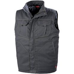 Lafont - Bodywarmer de travail mixte sans manches ELKI Gris Foncé Taille 2XL - XXL gris 3609701444976_0