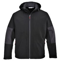 Portwest - Softshell de travail avec capuche Noir Taille L - L noir polyester 5036108182466_0