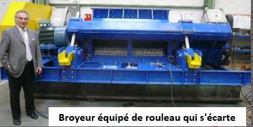 Broyeur rouleau qui s' écarte - - constructeur mécaroanne_0