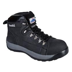 Portwest - Chaussures de sécurité montantes en nubuck SB HRO Noir Taille 45 - 45 noir matière synthétique 5036108173174_0