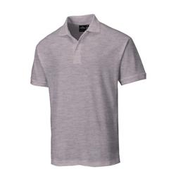 Portwest - Polo de travail manches courtes NAPLES Gris Chiné Taille 2XL - XXL 5036108150656_0