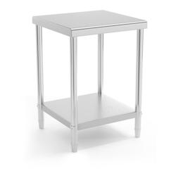 Royal Catering table de travail cuisine professionnelle acier inox 60 x 60 cm capacité de charge de 150 kg 14_0003662 Helloshop26 - 3000234398987_0