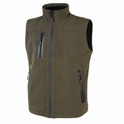 U-Power - Gilet de travail sans manches vert foncé UNIVERSE Vert Foncé Taille 3XL - XXXL vert 8033546465516_0