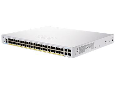 Cisco CBS350-48P-4G-EU commutateur réseau Géré L2/L3 Gigabit Ethernet (10/100/1000) Argent_0