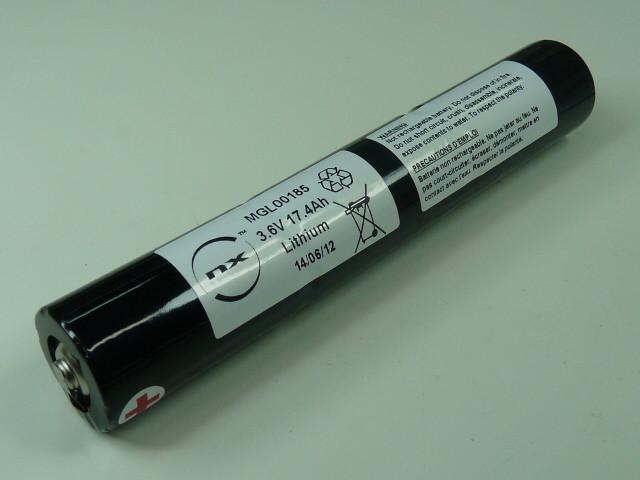 BATTERIE LITHIUM 3X LSH14C 1S3P ST4 3.6V 17.4AH S_0